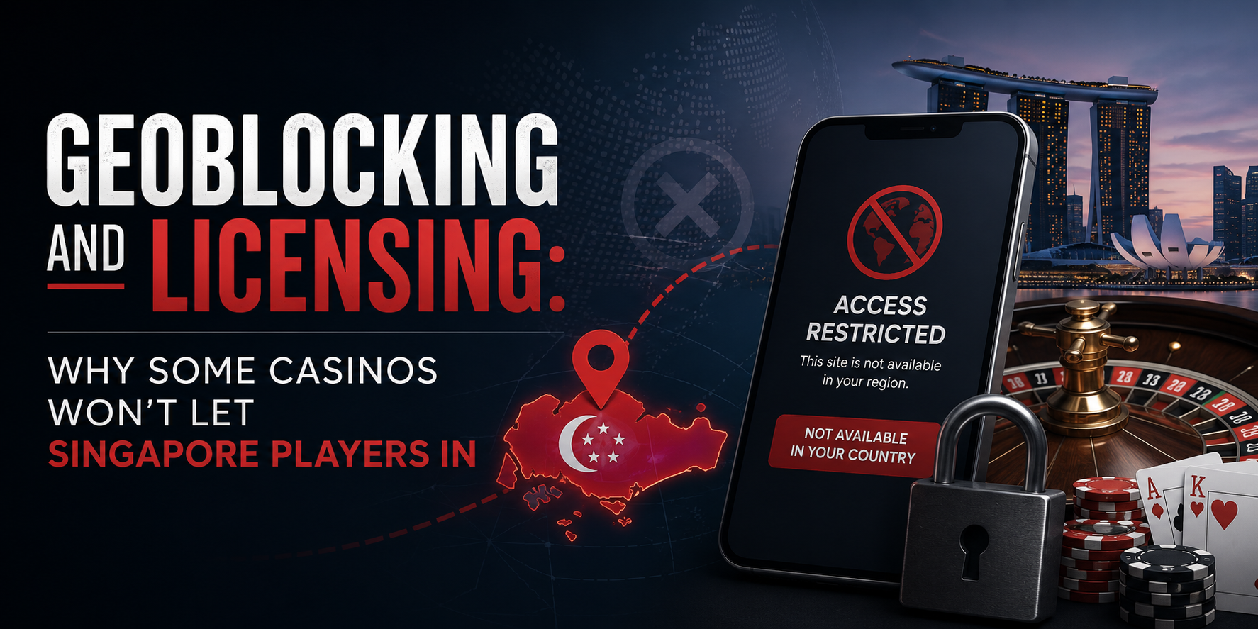 Geoblocking and Licensing: Why Some Casinos Won't Let Singapore Players In