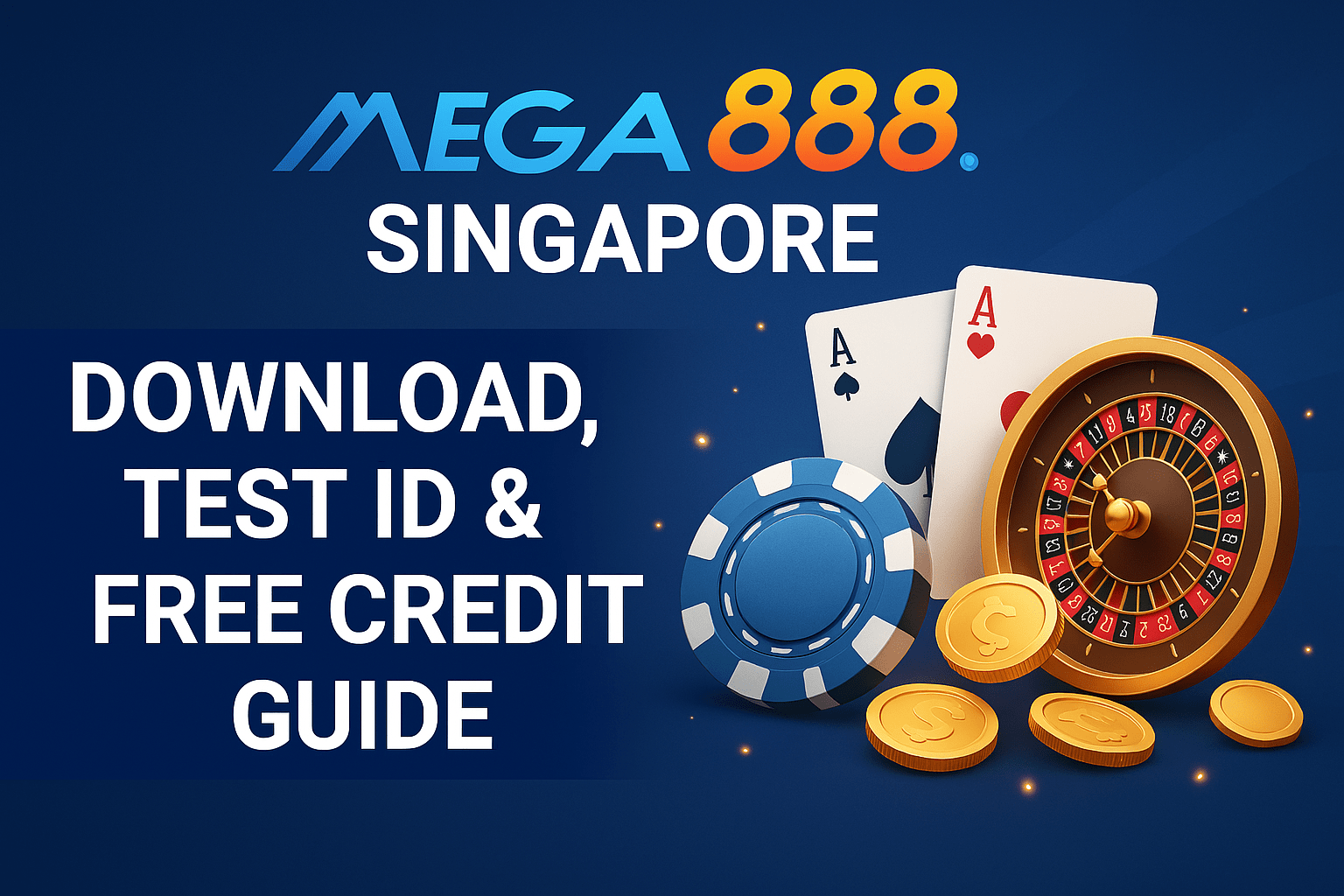 Mega888 Singapore: Guide to Test ID and Free Credits