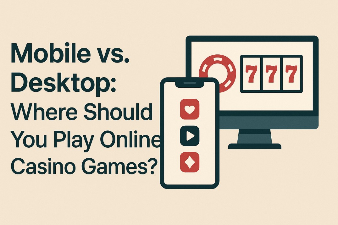 Mobile vs Desktop: Where Should You Play Online Casino Games?