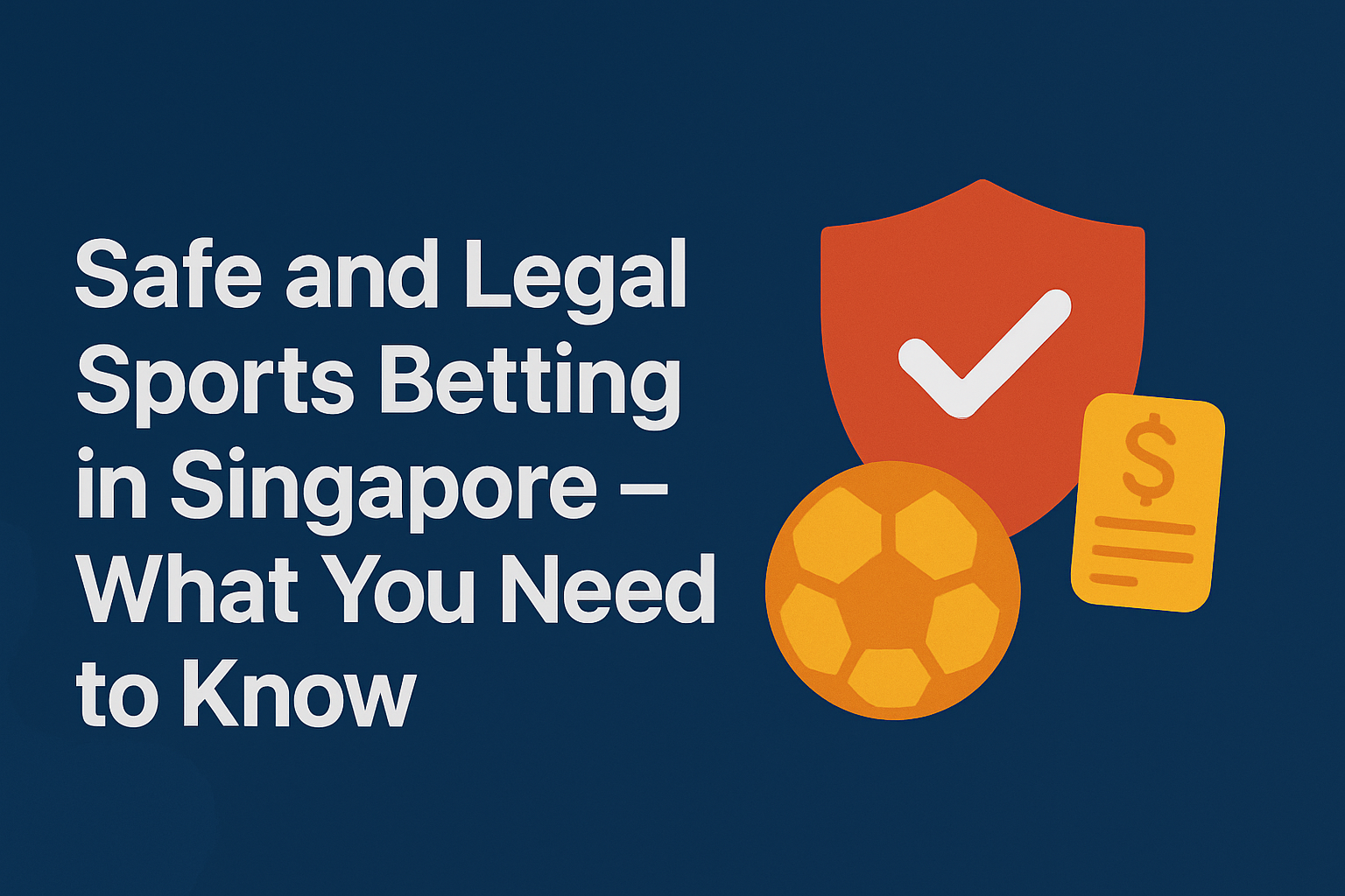 Safe and Legal Sports Betting in Singapore: What You Need to Know